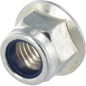 Tuerca hexagonal de brida autoblocante DIN6926 M20 Acero cincado Clase 8 UNIVERSAL 692620P001