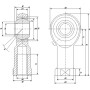 Embout INA/FFAG GIKR12PBAINA