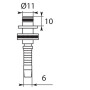 Embout UNIVERSEL HD31694RVS