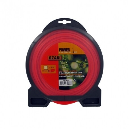 Coque fil nylon carré OZAKI 44 m diamètre 3,00 mm