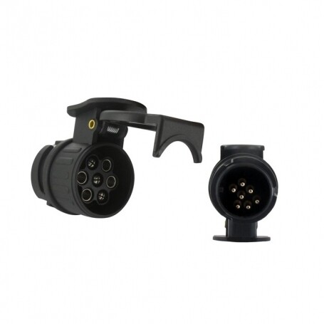 Adapter steckverschraubung steckdose 13 / 7 polig
