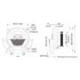 Ensemble de haut-parleurs 100mm 35 W-220 W JVC KENWOOD CSDR420