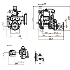 Pompe hydraulique BATTIONI PAGANI MEC9000HAB