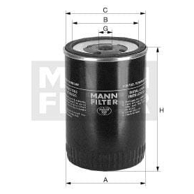 Filtre MANN-FILTER WDK1170