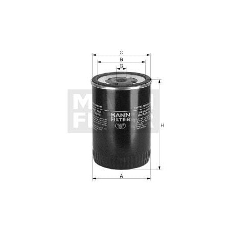 Filtre MANN-FILTER WDK111025