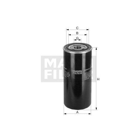 Filtre MANN-FILTER WD7312
