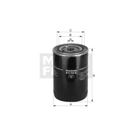 Filtre MANN-FILTER W10005