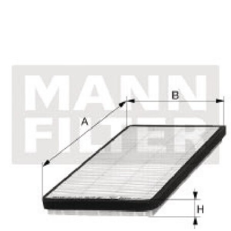 Filtre MANN-FILTER CU3454