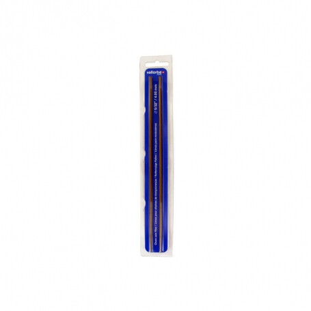 Jeu de 2 limes rondes VALLORBE diamètre 4 mm pour chaînes 1/4"-3/8" LP
