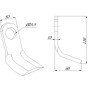 Fleau UNIVERSEL CK2890