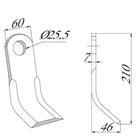 Fleau UNIVERSEL CK5250