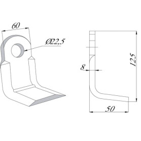 Fleau UNIVERSEL CK5950