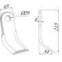 Fleau UNIVERSEL CK5990