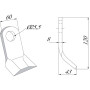 Fleau UNIVERSEL CK2425