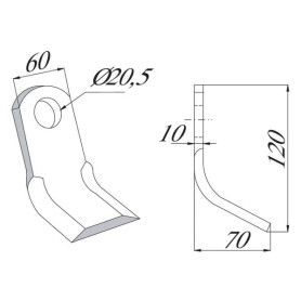 Fleau UNIVERSEL CK3620