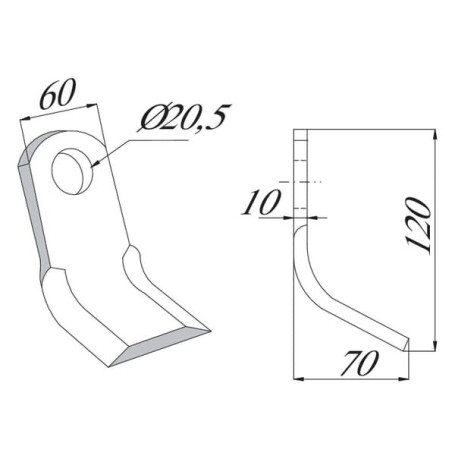 Fleau UNIVERSEL CK3620