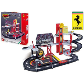 Garage Ferrari pour enfants BBURAGO BB1830197