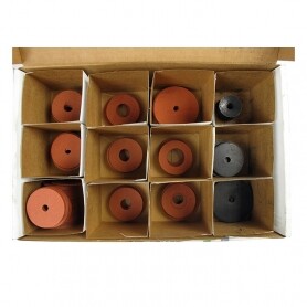 Coffret de rondelles acier et fibres - 185 pièces