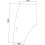 Vitre de portière UNIVERSEL 82000367KR