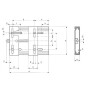 Glissière pour moteur UNIVERSEL MS90132