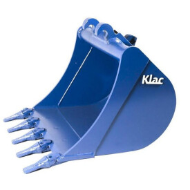 Benna retroescavatrice C/C4 250mm sistema Klac con denti Esco V13 KLAC TSC4025AD6B