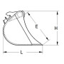 Godet KLAC TS12030AD6B