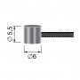 Cavo per nipplo tonneau 6mm x 5,5 mm