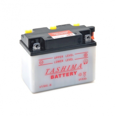 Batterie 6YB8LB + à droite