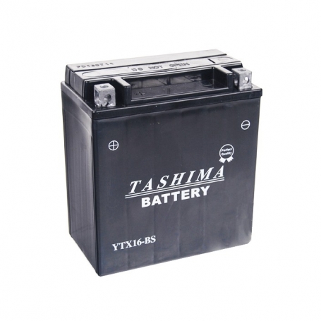 Batterie YTX16BS + à gauche - sans entretien