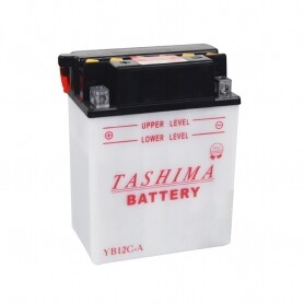 Batterie YB12CA + à gauche
