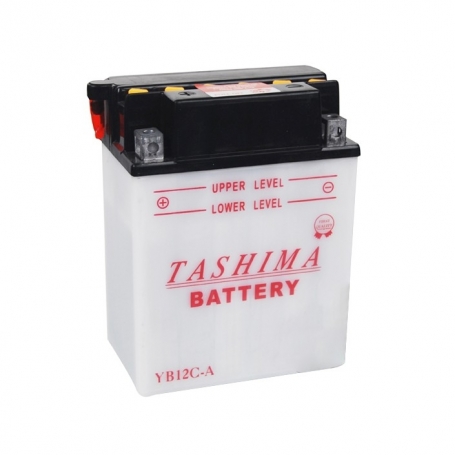Batterie YB12CA + à gauche