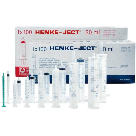 Boîte de seringue jetable HENKE 4100000V0