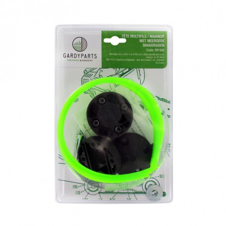 Verz multifils abs Universal - 2 stufig - 4 ou 8 fadenkopf ausgangswelle oder 58 mm