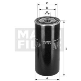 Filtre hydraulique MANN-FILTER WD96221