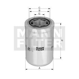 Filtre hydraulique MANN-FILTER WH9602