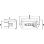 Indicateur de charge batterie UNIVERSEL I00071