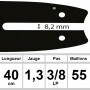 Guide OZAKI 40  cm 3/8LP 1,3mm