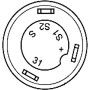 Interrupteur à poussoir PNEUTRON 11135080PN
