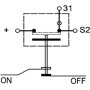 Interrupteur à poussoir PNEUTRON 11135080PN