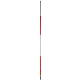 Jalon de signalisation blanc et rouge UNIVERSEL WB5091