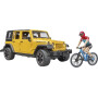 Jeep Wrangler miniature BRUDER U02543