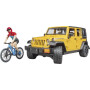 Jeep Wrangler miniature BRUDER U02543