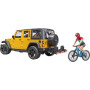 Jeep Wrangler miniature BRUDER U02543