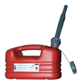 Jerrican plastique 5L rouge PRESSOL SP21131