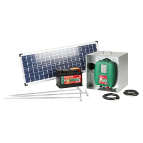 Jeu de démarrage AN 5500 incluant panneau solaire 45W AKO 441117