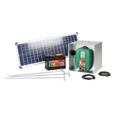 Jeu de démarrage AN 5500 incluant panneau solaire 45W AKO 441117