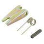 Jeu de plaques de fixation pour crochet KHS-HS-WS 6mm REMA HHR1