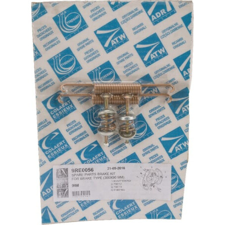 Jeu ressort frein ADR 9RE0056