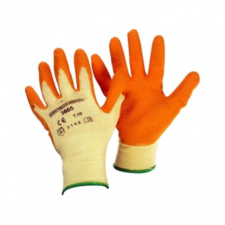 Paire de gants latex UNIVERSEL Taille L - Norme EN420 - EN388