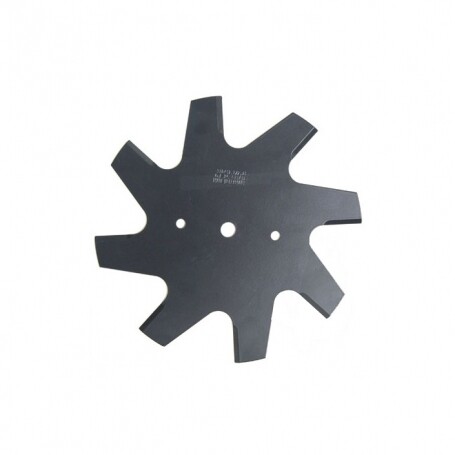 Lama 8 dente dresse-bordures - foro 12,7 mm